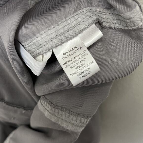 Loft | Gray Snap Button Cargo Mini Skirt Size 4 NWT $50 Utility Gorpcore - Picture 6 of 6